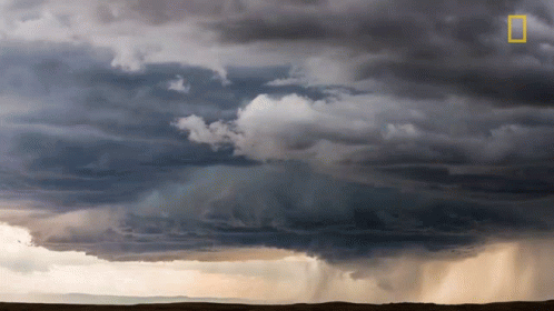 Moving Clouds World Meteorological Day GIF