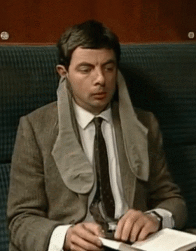 Mr Bean Benestad GIF. This 390 x 498 animated GIF is part of our mr bean finger collection. Related themes include mr bean, train. Created by fireraiser…