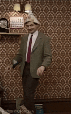 Mr Bean Dance GIF