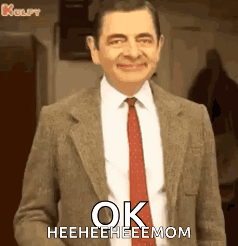 Mr Bean GIF
