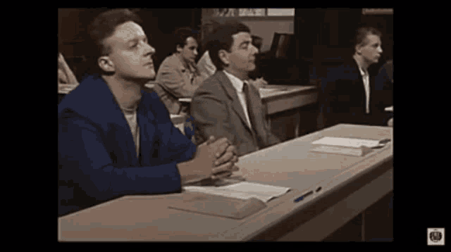 Mr Bean Pen GIF