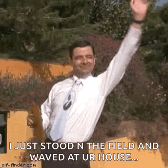 Mr Bean Wave GIF. This 344 x 344 animated GIF is part of our mr bean finger collection. Related themes include mr bean, wave. Created by wezzol29. View the…