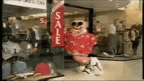 Mr Blobby Cool GIF. This 280 x 158 animated GIF is part of our mr blobby collection. Related themes include cool, sale, summer. Created by Confetti. View…