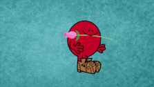 Mr Happy The Mr Men Show GIF