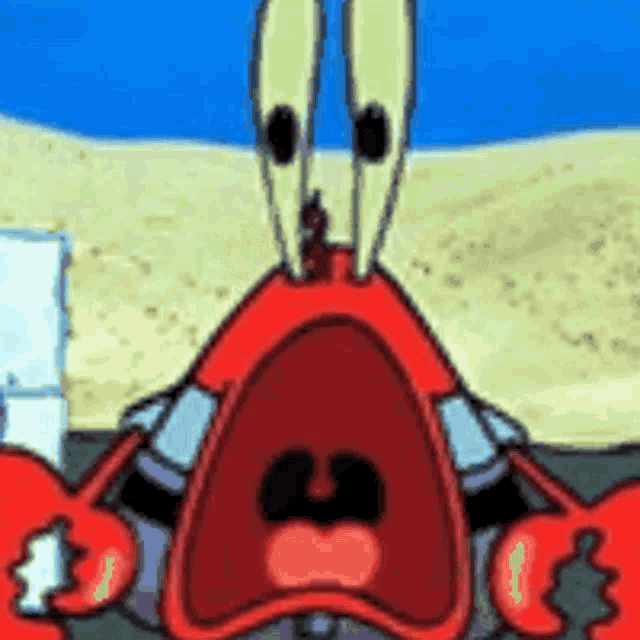 Mr Krabs Bruh GIF