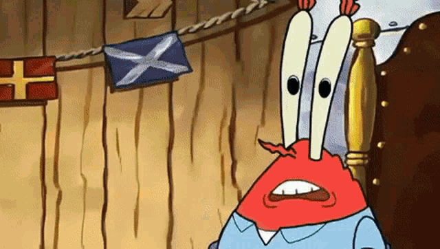 Mr Krabs Noodle GIF