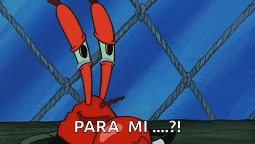 Mr Krabs Seu Siringueijo GIF