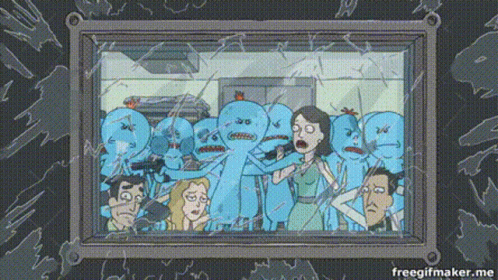 Mr Meeseeks Hostage GIF. This 498 x 280 animated GIF is part of our mr meeseeks existence is pain collection. Related themes include alien. Created by…