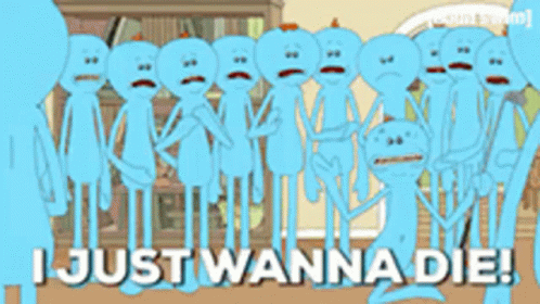 Mr Meeseeks GIF. This 498 x 280 animated GIF is part of our mr meeseeks existence is pain collection. Created by whogirl32. View the original animation…