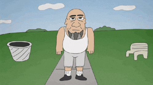 Mr Robicheaux Sick Animation GIF