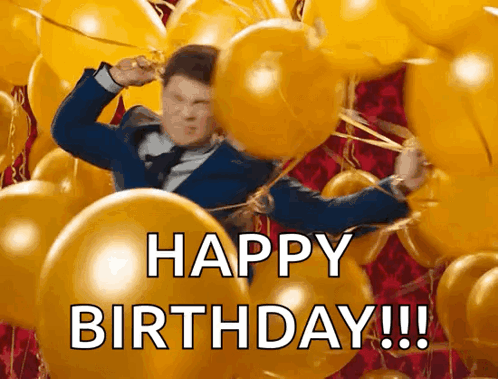 Mtv Awards Adam Devine GIF. This 498 x 379 animated GIF is part of our happy birthday with balloons collection. Related themes include balloons, orange…