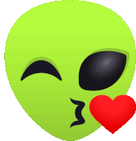 Muah Alien Sticker