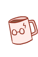 Mug Cute Sticker