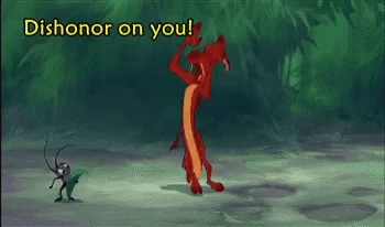 Mulan Mushu GIF. This 350 x 206 animated GIF is part of our mushu dishonor collection. Related themes include cow. Created by jonesofcolorado. View the…
