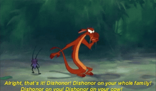 Mulan Mushu GIF. This 498 x 292 animated GIF is part of our mushu dishonor collection. View the original animation, share it, or browse related GIFs.