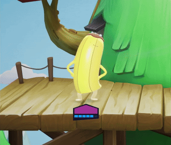 Multiversus Banana Guard GIF