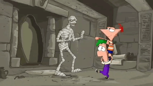 Mummy Phineas And Ferb GIF. This 498 x 281 animated GIF is part of our mad madam mim collection. Related themes include fighting. Created by Eddankster…