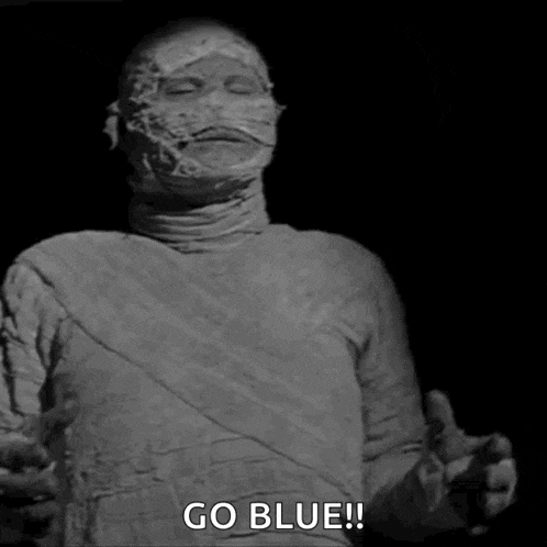 Mummy Walking Klaris GIF