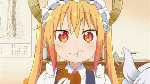 Munching On A Sweet Rice Cake GIF