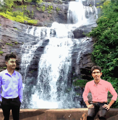 Munnar Waterfall GIF