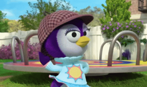 Muppet Babies Summer Penguin GIF