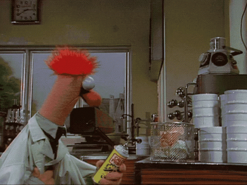 Muppet Show Bunsen Honeydew GIF
