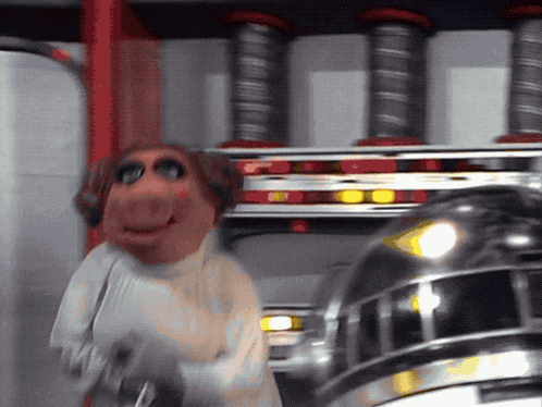 Muppets Muppet Show GIF. This 498 x 374 animated GIF is part of our pigs in space collection. Related themes include miss piggy, star wars. Created by…
