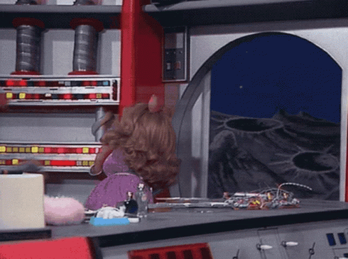 Muppets Muppet Show GIF. This 498 x 371 animated GIF is part of our pigs in space collection. Related themes include miss piggy, running. Created by…