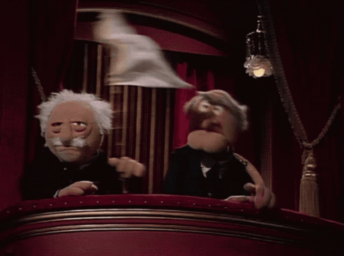Muppets Statler GIF