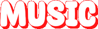 Music Rainbow Sticker