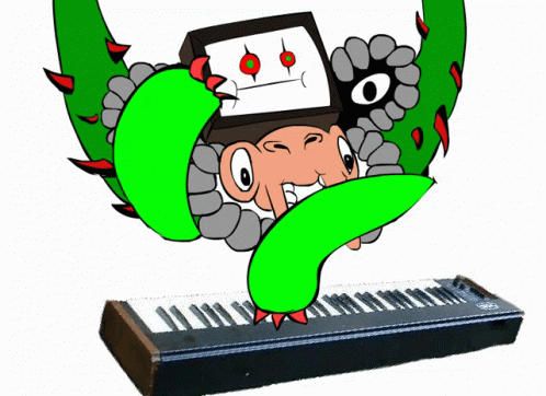 Musical Keyboard Piano Keys GIF