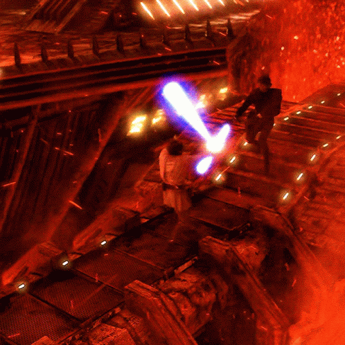 Mustafar Anakin GIF