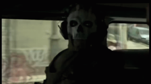 Mw2 Ghost GIF. This 498 x 280 animated GIF is part of our luigi death stare collection. Related themes include damn, death stare, ghost. Created by Muxx…