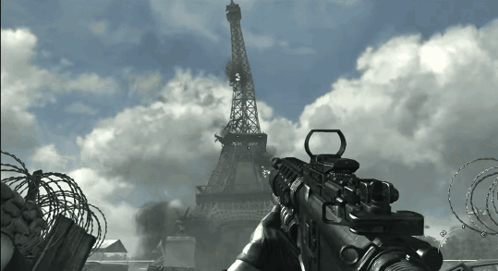 Mw3 Modern Warfare GIF. This 498 x 271 animated GIF is part of our torre eiffel collection. Related themes include call of duty. Created by Esteemed_b. View…
