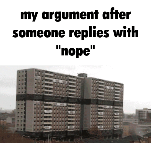 My Argument Reply GIF