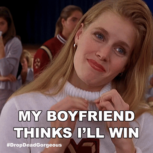 My Boyfriend Thinks I'Ll Win Leslie Miller GIF. This 498 x 498 animated GIF is part of our hype man collection. Related themes include amy adams. Created by…