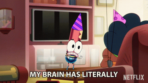 My Brain Has Literally Ran Out Of Space For Memory Lucas Grabeel GIF. This 498 x 280 animated GIF is part of our i have no memory of this place collection…