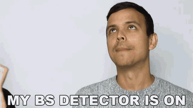 My Bs Detector Is On Mitchell Moffit GIF