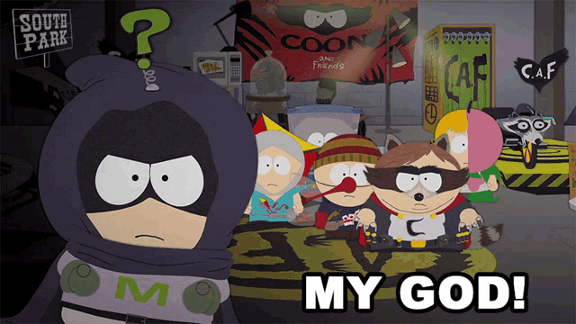 My God Mysterion GIF