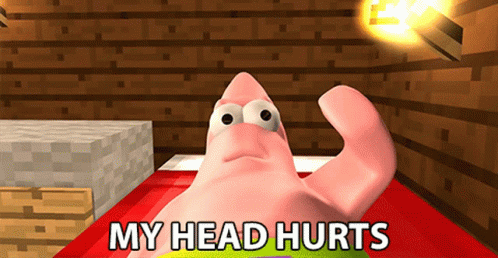 My Head Hurts Headache GIF