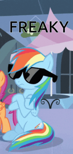 My Little Pony Rainbow Dash GIF