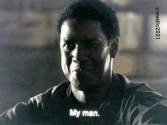 My Man Denzel GIF