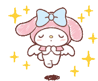 My Melody Angel Sticker