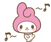 My Melody Dance Sticker