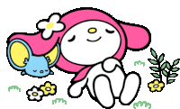 My Melody Sleep Sticker
