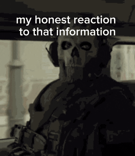 My Reaction To That Information GIF