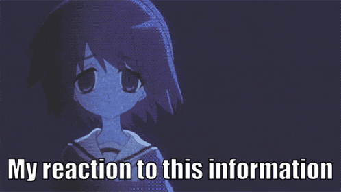 My Reaction To That Information Live Reaction GIF