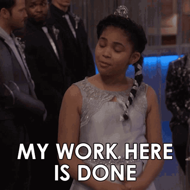 My Work Here Is Done Millicent GIF