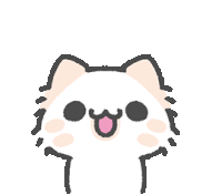 Myaowl Shy Sticker