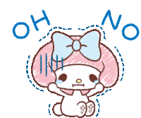 Mymelody Sad Sticker